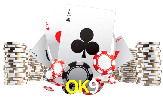 Jogue jogos de pôquer em OK9