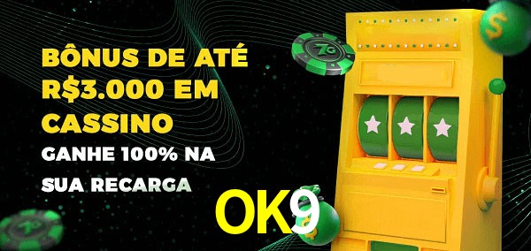OK9 melhor bônus de depósito
